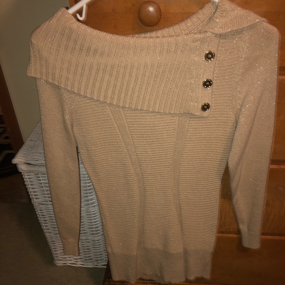 Gold blouse